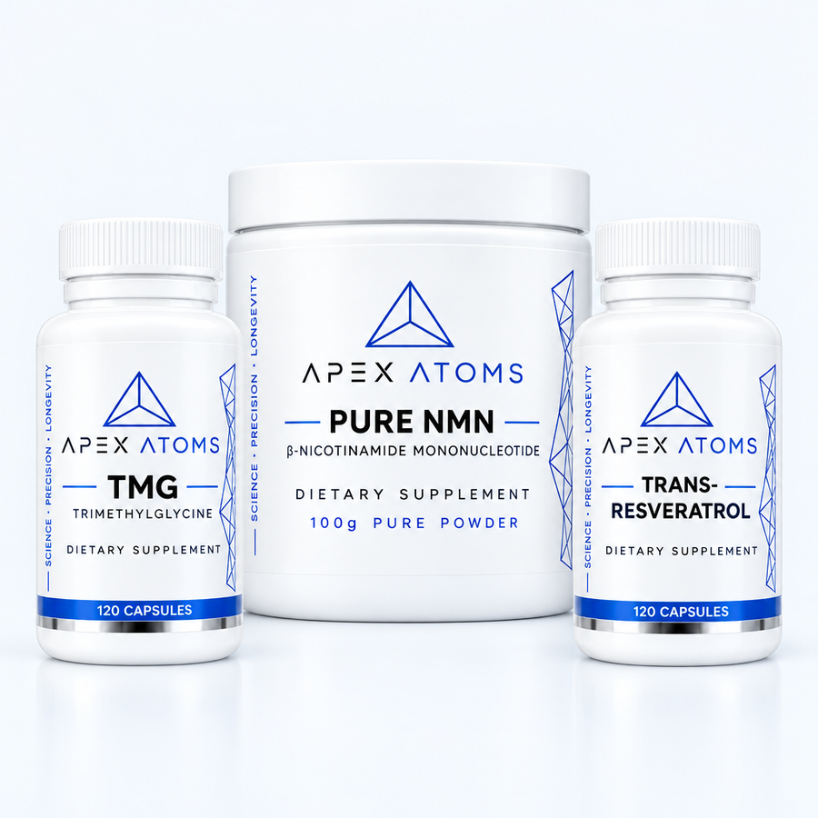 Apex Atoms Bundle - NMN + TMG + Trans-Resveratrol